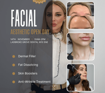 Beige and White Modern Dermatologist Clinic Promotion Instagram Post 1 360x320